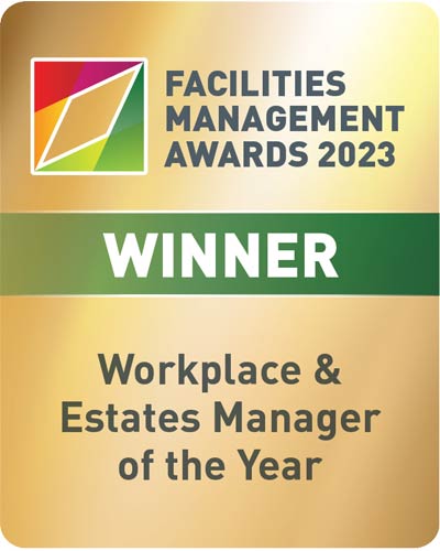Facilities Management Awards 2023 - WINNER - Workplace & Estates Manager of the Year